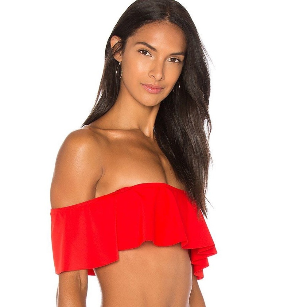 Revolve Beach Riot Bandeau Swim Top - Picture 3 of 5